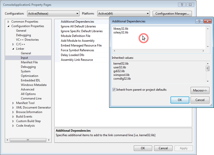 FC++ Visual Studio Project Example